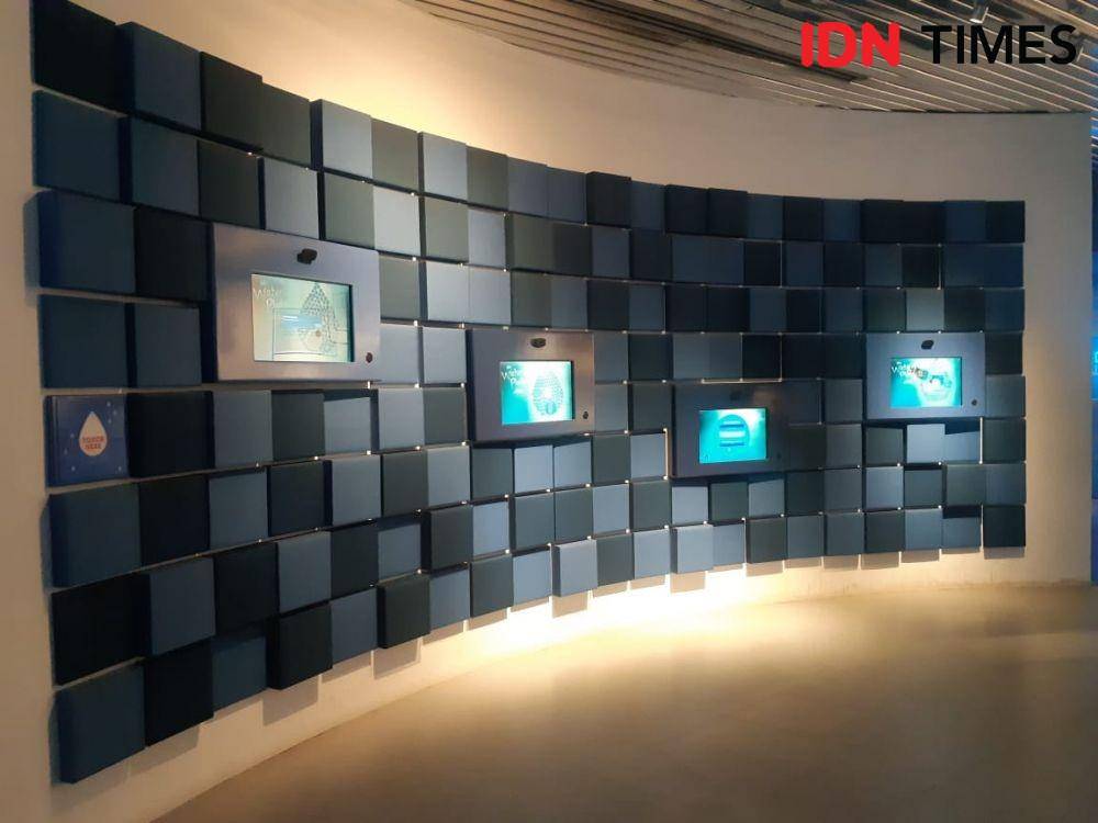 NEWater Visitor Center (NVC), tempat pengelolaan air bersih di Singapura. IDN Times/Ardiansyah Fajar
