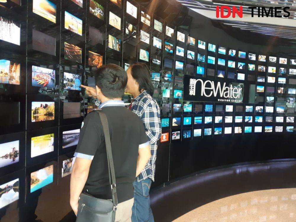 NEWater Visitor Center (NVC), tempat pengelolaan air bersih di Singapura. IDN Times/Ardiansyah Fajar
