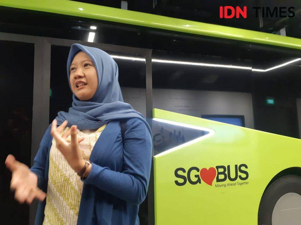 Transportasi umum digemari warga Singapura untuk menunjang mobilitas sehari-hari. IDN Times/Ardiansyah Fajar