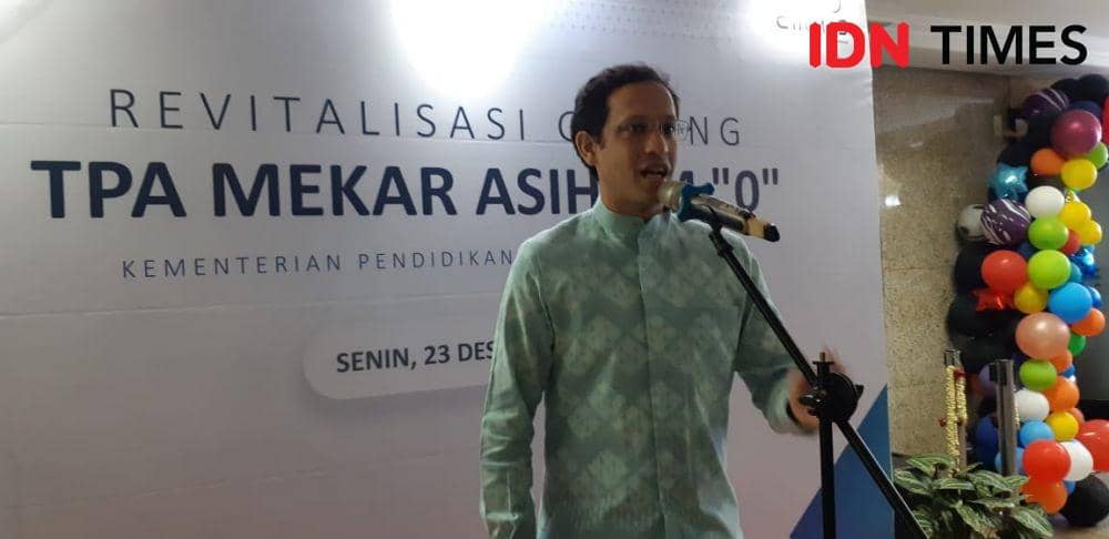 Menteri Pendidikan dan Kebudayaan, Nadiem Anwar Makariem (IDN Times/Margith Juita Damanik)