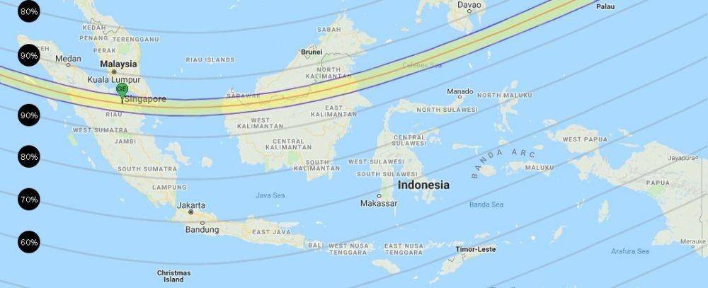 Gerhana Matahari Cincin di Indonesia (Dok. Gerhana Indonesia)