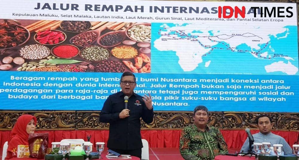 Sekjen PDI Perjuangan Hasto Kristiyanto (IDN Times/Fitang Budhi Adhitia)