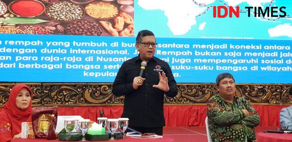 Sekjen PDI Perjuangan Hasto Kristiyanto (IDN Times/Fitang Budhi Adhitia)