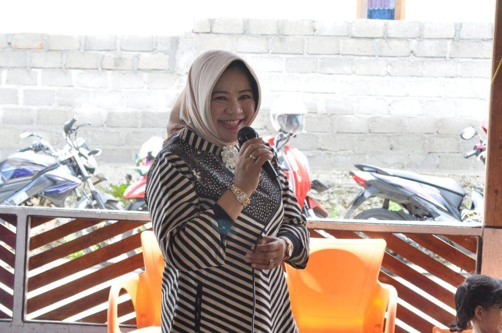 Anggota DPD RI asal Sumsel, Arniza Nilawati/IDN Times/Istimewa