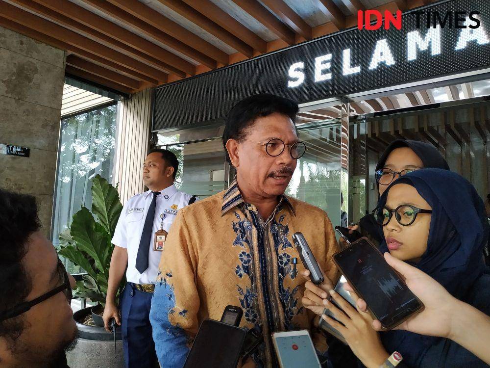 Menkominfo Johnny G. Plate. (IDN Times/Hana Adi Perdana)