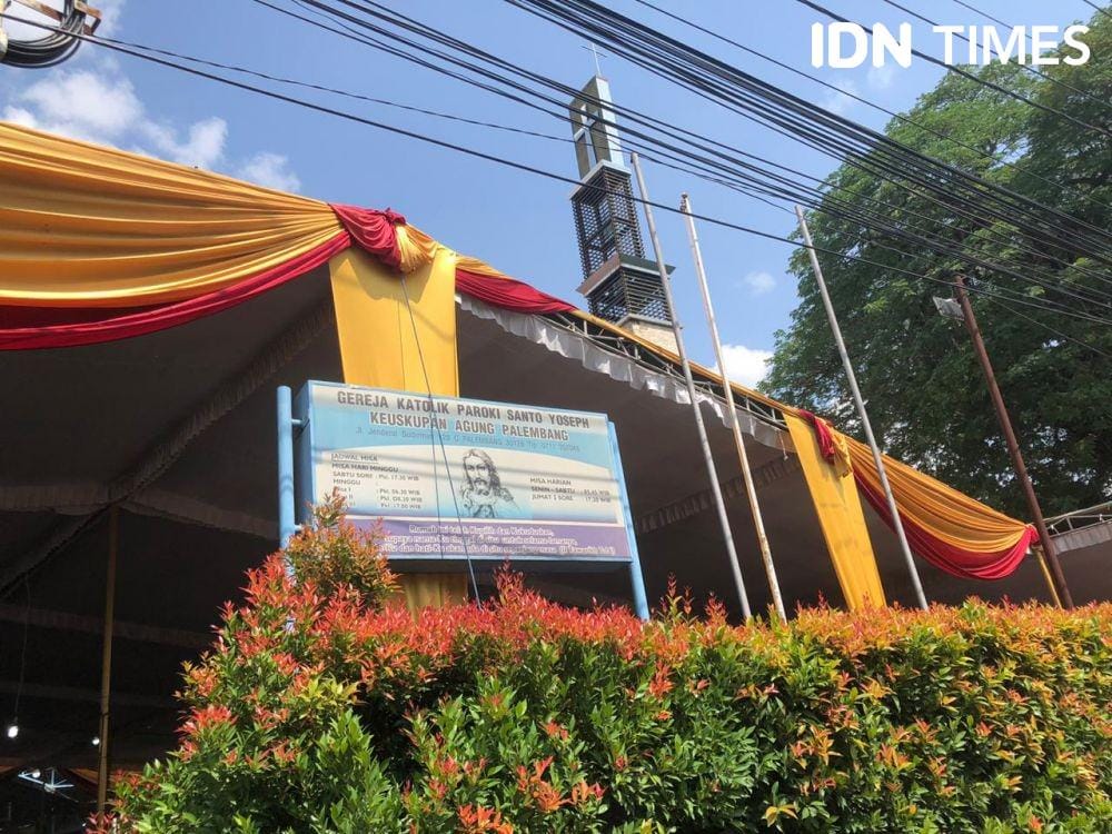Pengamanan gereja akan difokuskan di seluruh wilayah Sumsel (IDN Times/Rangga Erfizal)