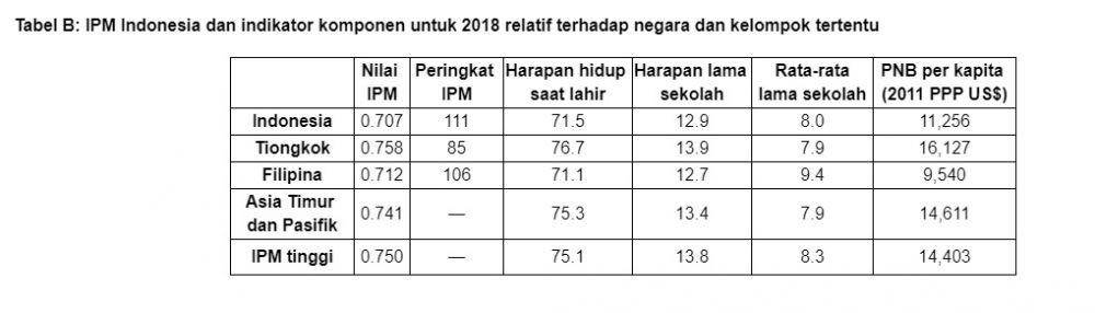 Laporan IPM 2019/Doc.Istimewa