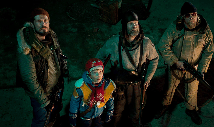 Rauno Juvonen, Tommi Korpela, Jorma Tommila, dan Onni Tommila dalam film Rare Exports: A Christmas Tale. IMDb