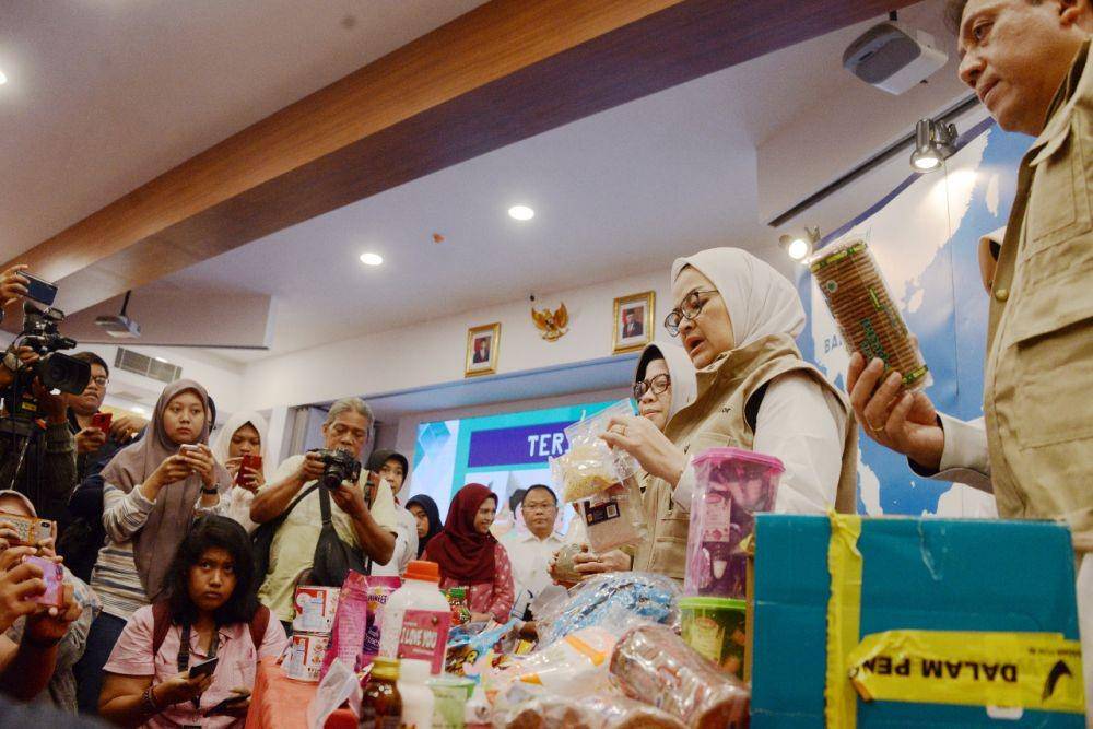 Badan POM temukan Rp3,97 miliar pangan Tidak Memenuhi Ketentuan (TMK) jelang Natal dan Tahun Baru (Dok. BPOM)