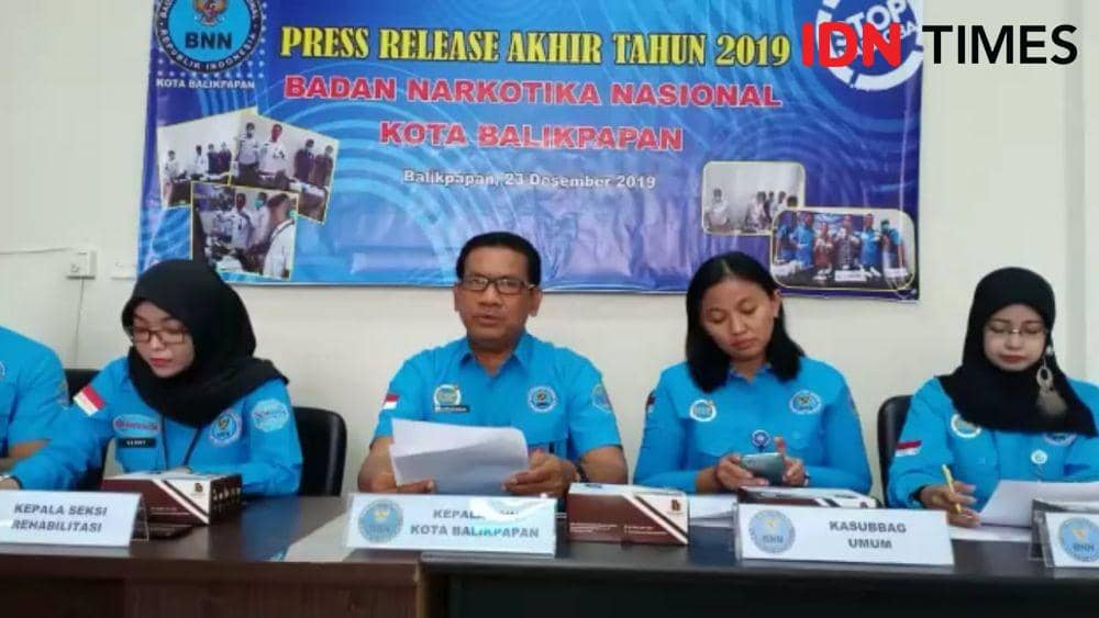 BNNK Balikpapan menggelar rilis akhir tahun. IDN Times/Surya Aditya