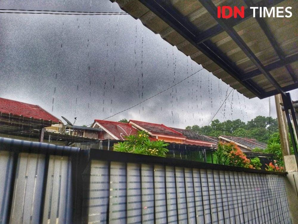Ilustrasi hujan (IDN Times/Dwifantya Aquina)