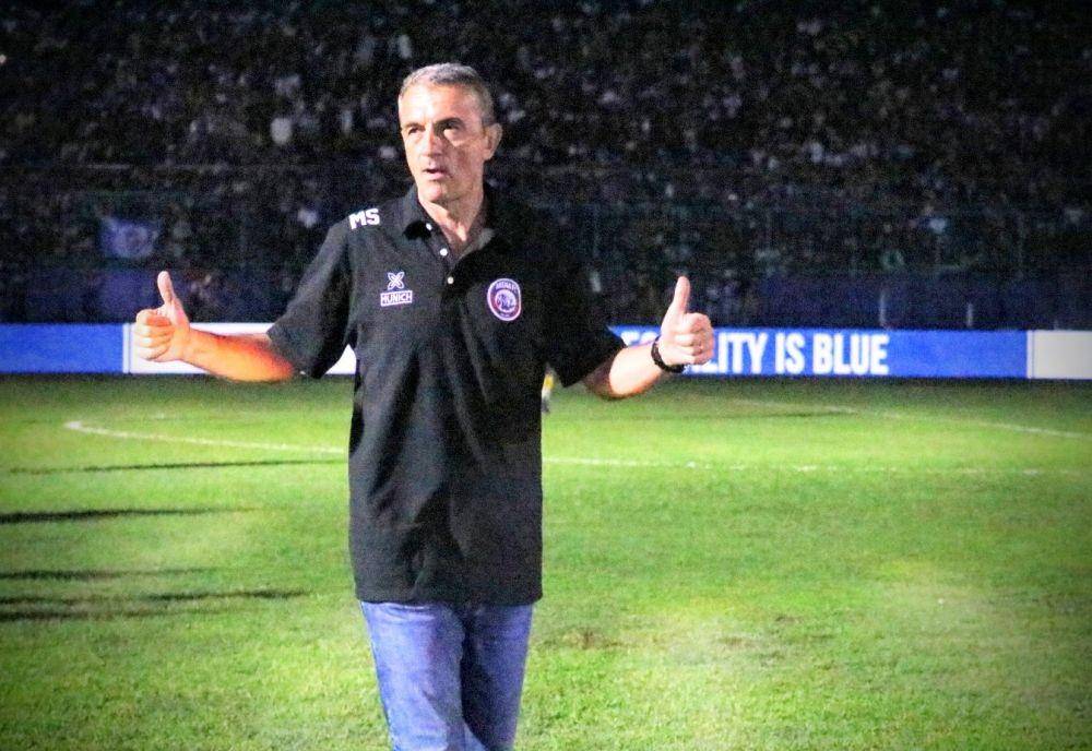 Milo akui bahwa dirinya tidak gagal di Arema FC. IDN Times/ Alfi Ramadana
