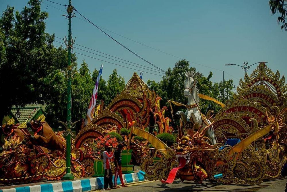 Sebuah festival di Kabupaten Sumenep. Instagram.com/wearesumenep