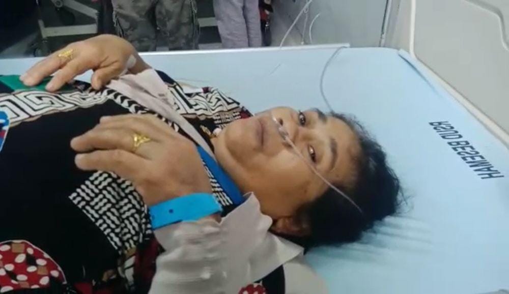 Korban selamat Hasanah (52) akui Bus Sriwijaya sempat hampir terbalik sebelum masuk jurang (IDN Times/Istimewa)