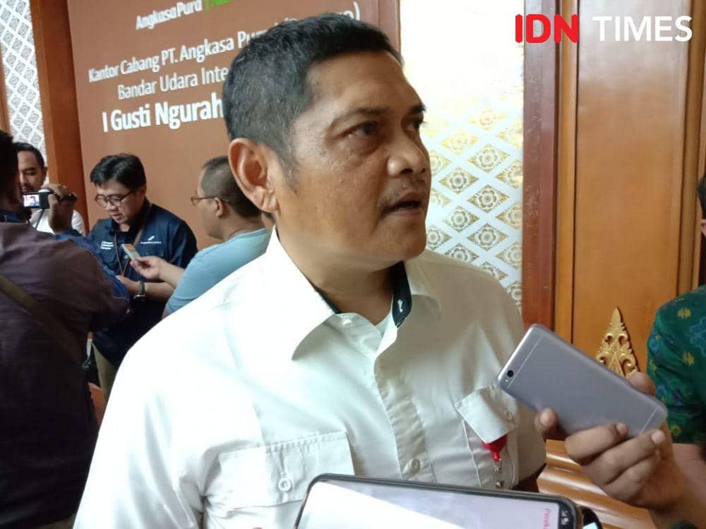 Kepala Dinas Perhubungan Provinsi Bali, IGW Samsi Gunarta. (IDN Times/Ayu Afria)