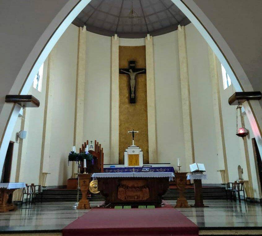 Gereja Ijen kota Malang sudah siap menyambut Natal tahun 2019. Dok/ Istimewa