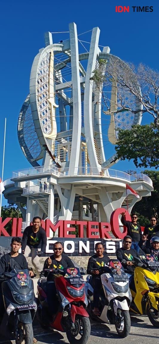 Komunitas Max Binjai touring dari Binjai ke Sabang, Aceh (IDN Times/Bambang Suhandoko)