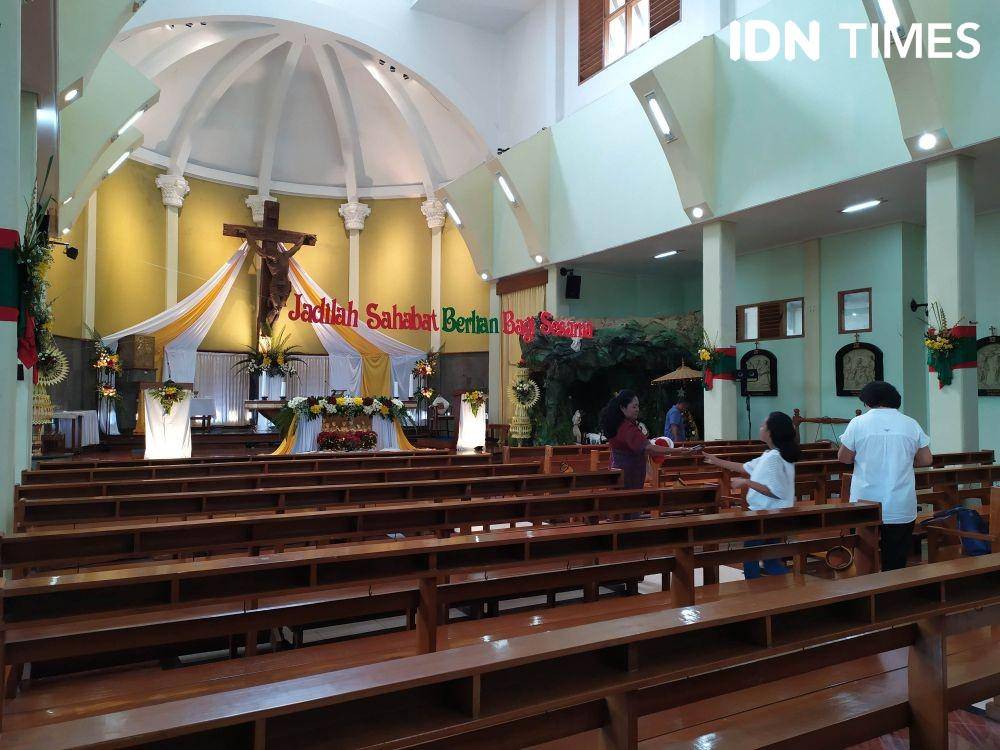Gereja St Lidwina. IDN Times/ Siti Umaiyah