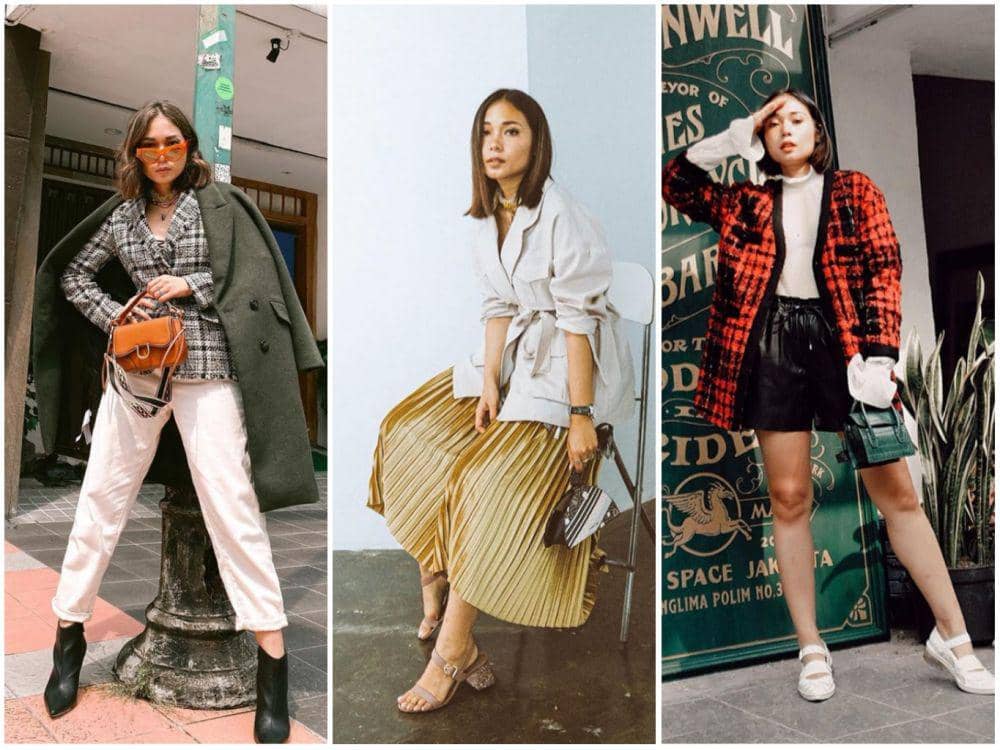 10 Ide Mix & Match Fashion Item Putih la Selebgram Ayla Dimitri