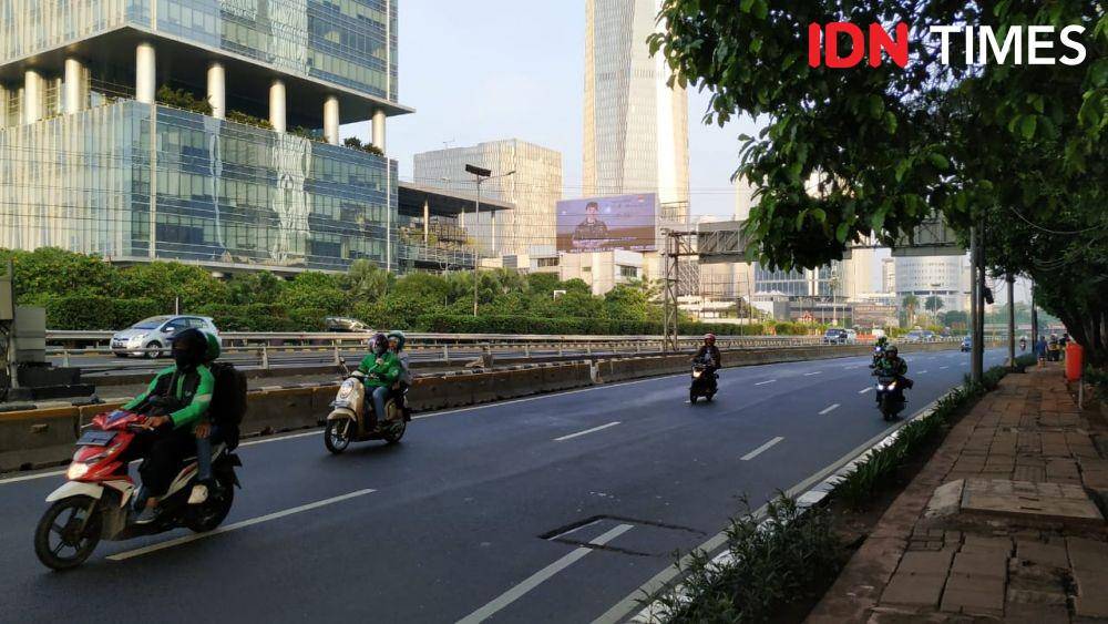 Situasi lalu lintas di Jakarta (IDN Times/Rochmanudin)