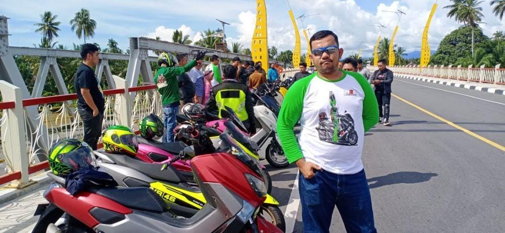 Komunitas Max Binjai touring dari Binjai ke Sabang, Aceh (IDN Times/Bambang Suhandoko)