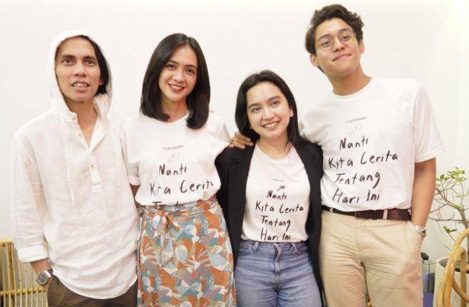 Gala Premier film NKCTHI di Ciputra Mall Semarang yang dihadiri para pemeran, sutradara dan penulis buku NKCTHI, Rabu (25/12). Dok Visinema