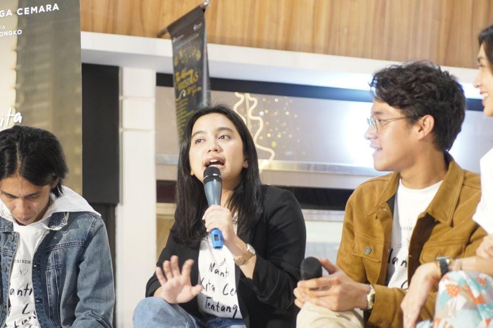 Gala Premier film NKCTHI di Ciputra Mall Semarang yang dihadiri para pemeran, sutradara dan penulis buku NKCTHI, Rabu (25/12). Dok Visinema