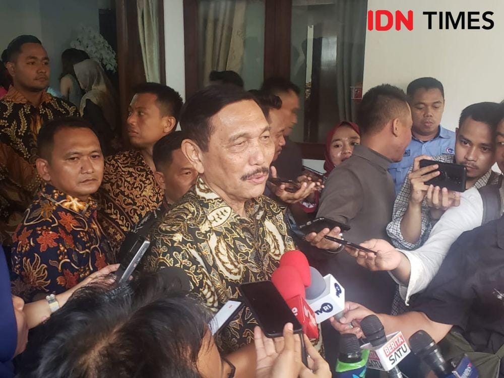 Menko Kemaritiman dan Investasi Luhut Binsar Pandjaitan. (IDN Times/Hana Adi Perdana)