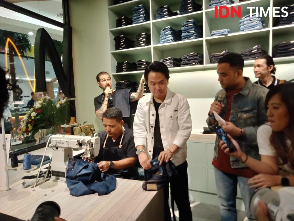 Nudie Jeans di Jakarta. 22 Desember 2019. IDN Times/Syarifah Noer Aulia