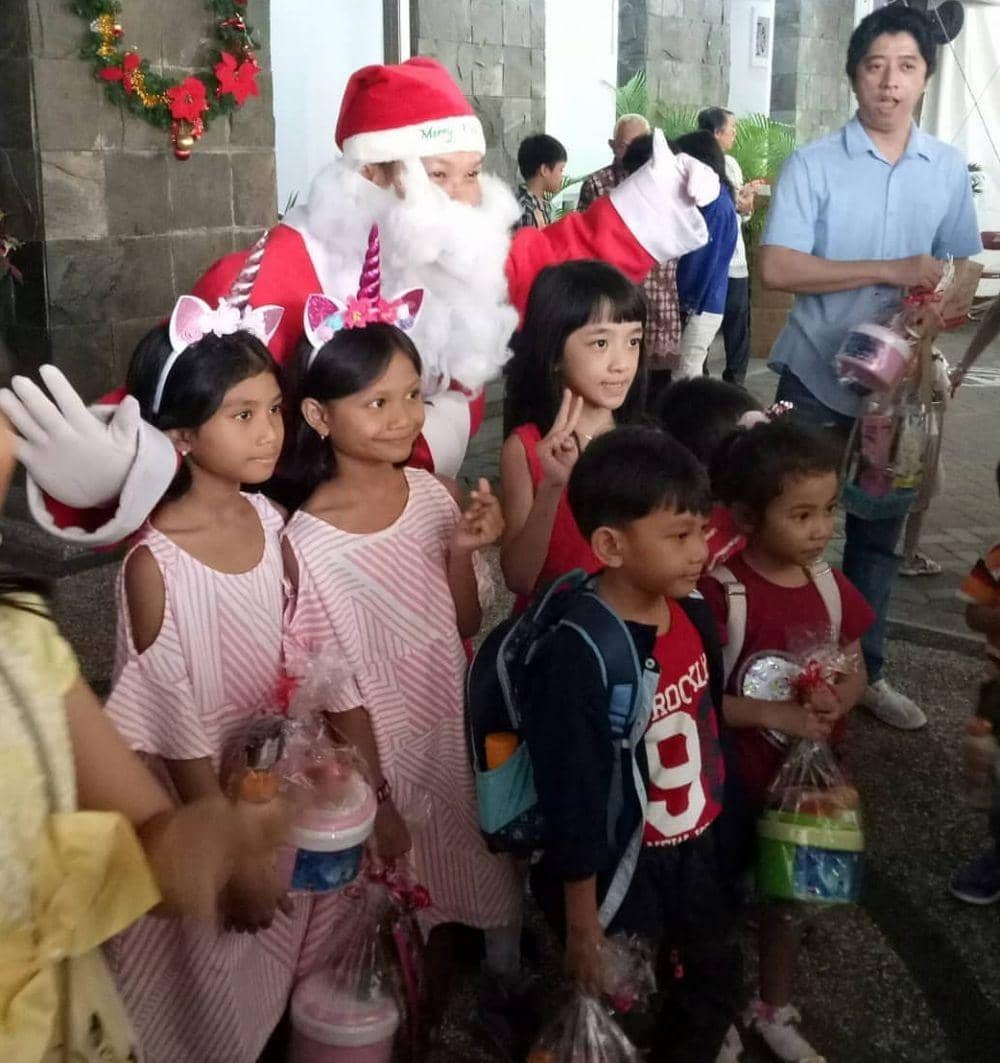 Perayaan Misa Natal khusus anak di Gereja SMTB Surabaya, Rabu (25/12). Dok. Kabid Karasulan SMTB