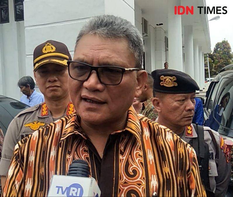 Kapolda Sumut Irjen Pol Martuani Siregar saat rayakan natal di Gereja Alfa Omega, Rabu (25/12). (IDN Times/Fadli Syahputra)