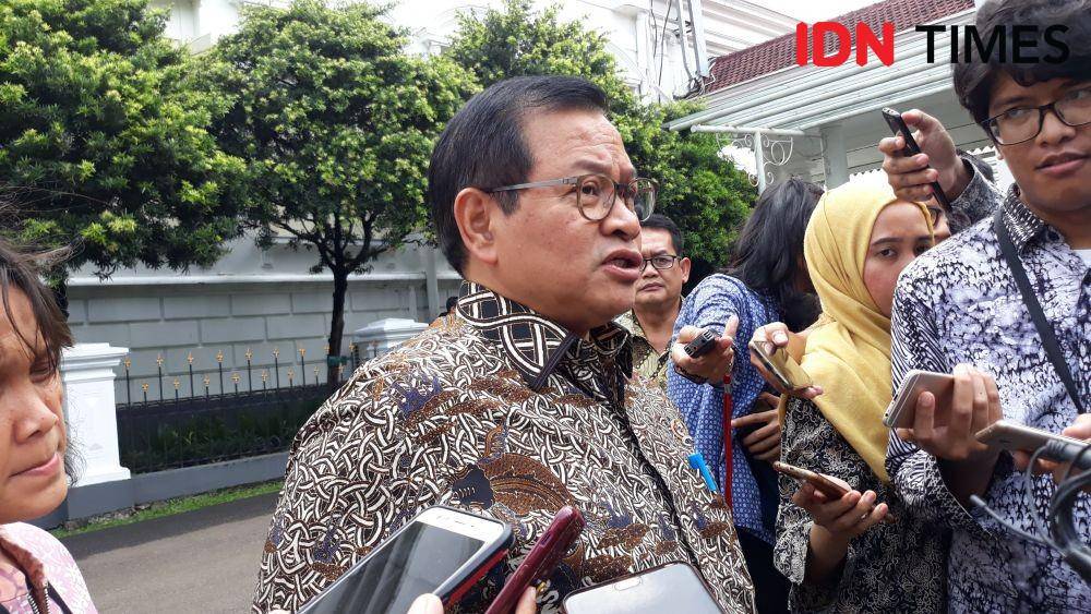 Sekretaris Kabinet Pramono Anung, di Istana Kepresidenan Bogor (IDN Times/Teatrika Handiko Putri)