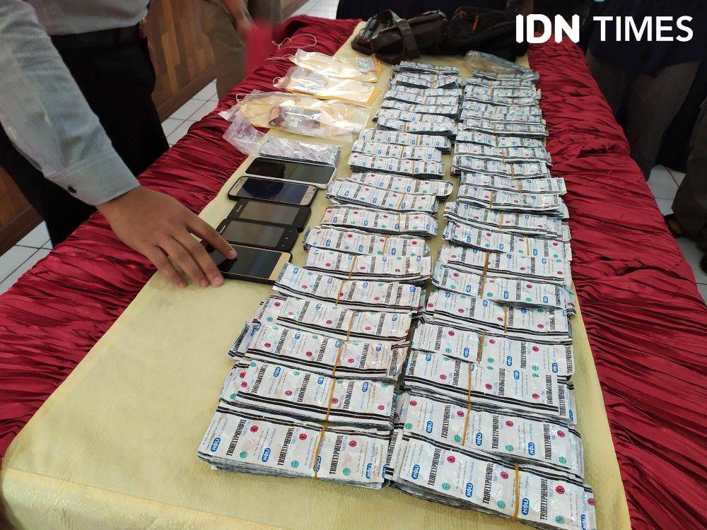 Hasil ungkap kasus narkoba Polres Sleman. IDN Times/Siti Umaiyah