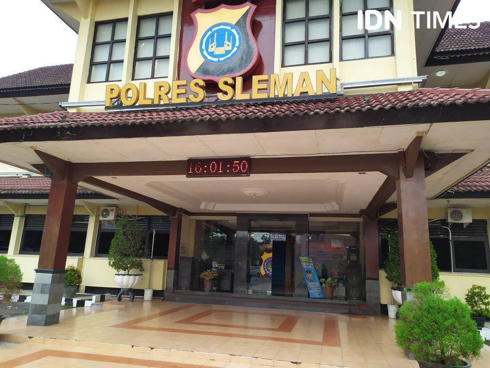 Polres Sleman. IDN Times/Siti Umaiyah