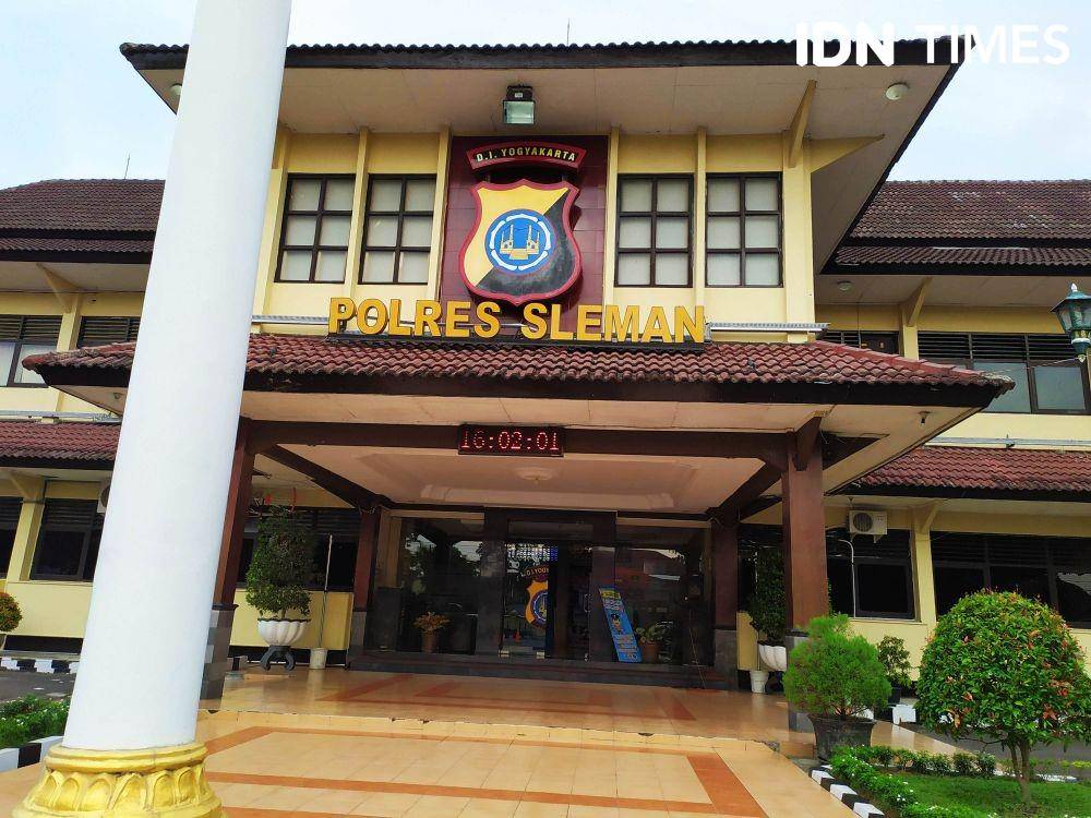 Polres Sleman. IDN Times/Siti Umaiyah