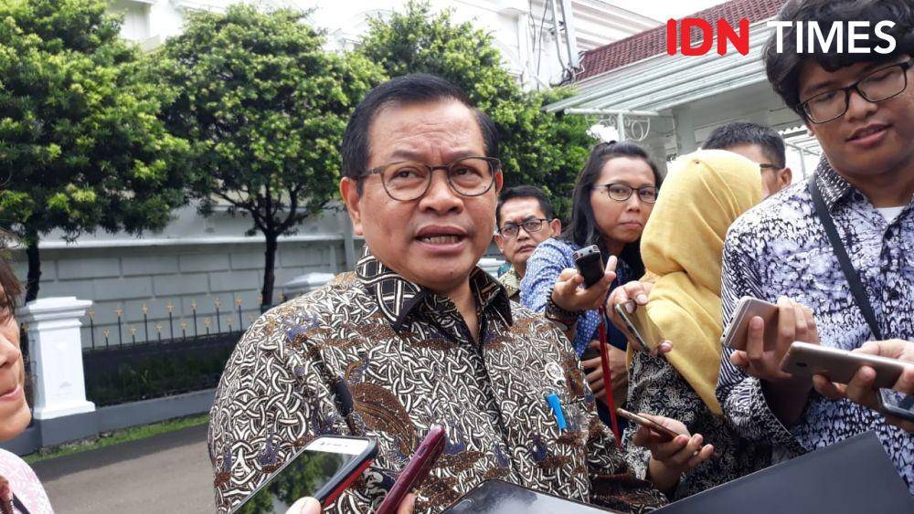 Sekretaris Kabinet Pramono Anung, di Istana Kepresidenan Bogor (IDN Times/Teatrika Handiko Putri)