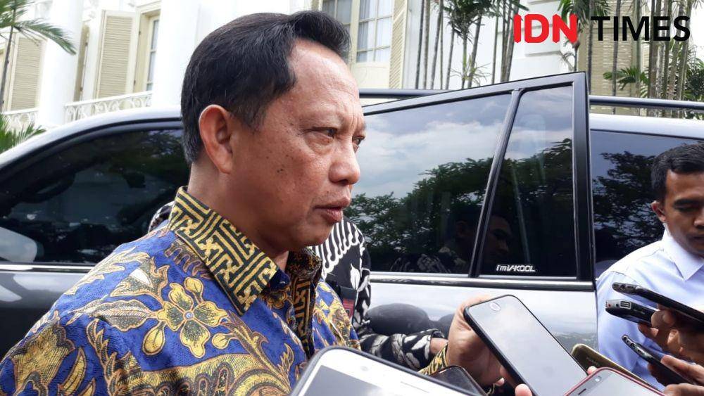 Mendagri Tito Karnavian, di Istana Kepresidenan Bogor (IDN Times/Teatrika Handiko Putri)