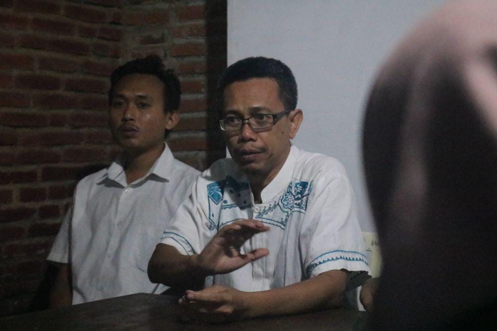 Ketua dewan pembina MCW, Lutfi J Kurniawan mengakui tengah mengupayakan untuk melakukan mediasi dengan pendamping korban. IDN Times/ Alfi Ramadana
