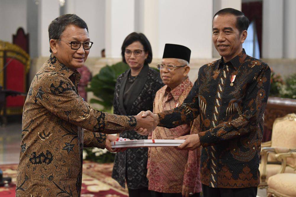 Arifin Tasrif (ANTARA FOTO/Puspa Perwitasari)