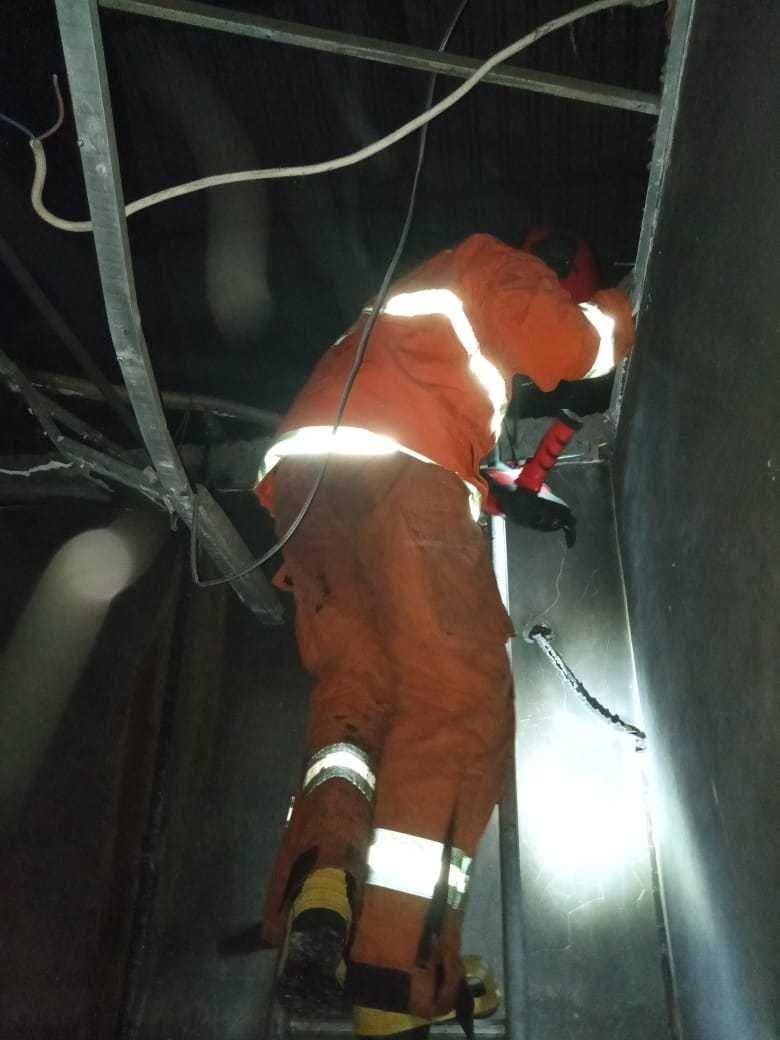 Pemadam kebakaran sedang bertugas. Dok.IDN Times/Istimewa