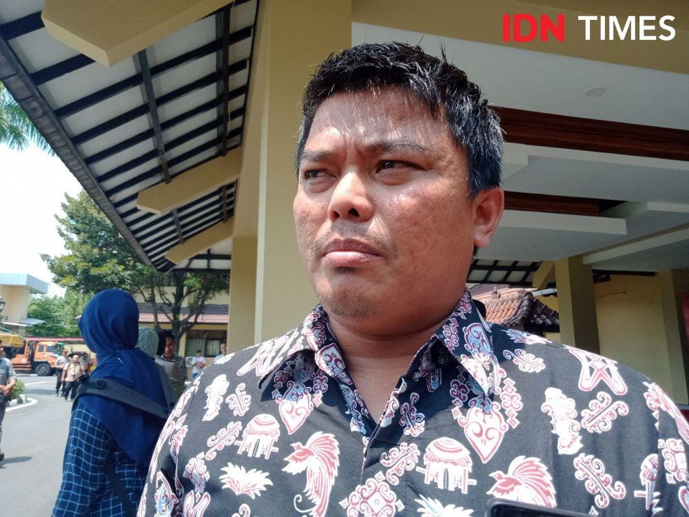 Kasat Reskrim Polres Bantul AKP Riko Sanjaya saat dijumpai di Polda DIY, Jumat (27/12). (IDN Times/Tunggul Damarjati)