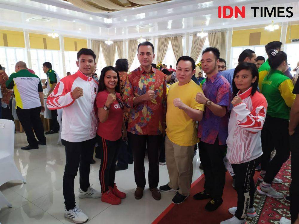 Bonatua, Sadarmawati bersama Wakil Gubernur Sumut