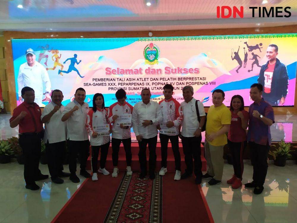 Kickboxing Sumut bersama Gubernur Edy Rahmayadi (IDN Times/Hasudungan)