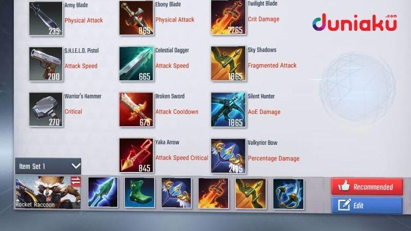 fokuskan di kecepatan serangan dan daya serangan. duniaku.com/Dimas Ramadhan