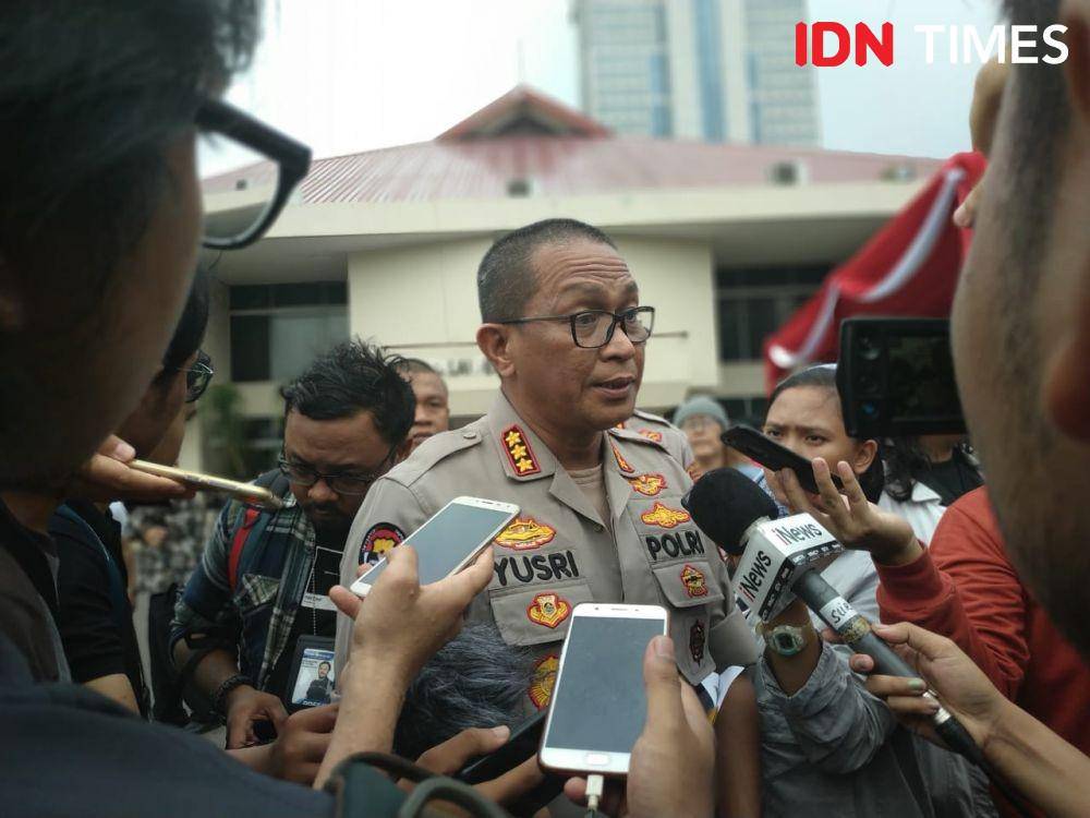 Kabid Humas Polda Metro Jaya Kombes Pol. Yusri Yunus (IDN Times/Axel Joshua Harianja)