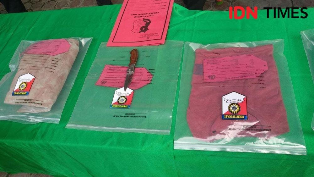 Barang bukti pembunuhan karena narkoba (IDN Times/Fadli Syahputra)