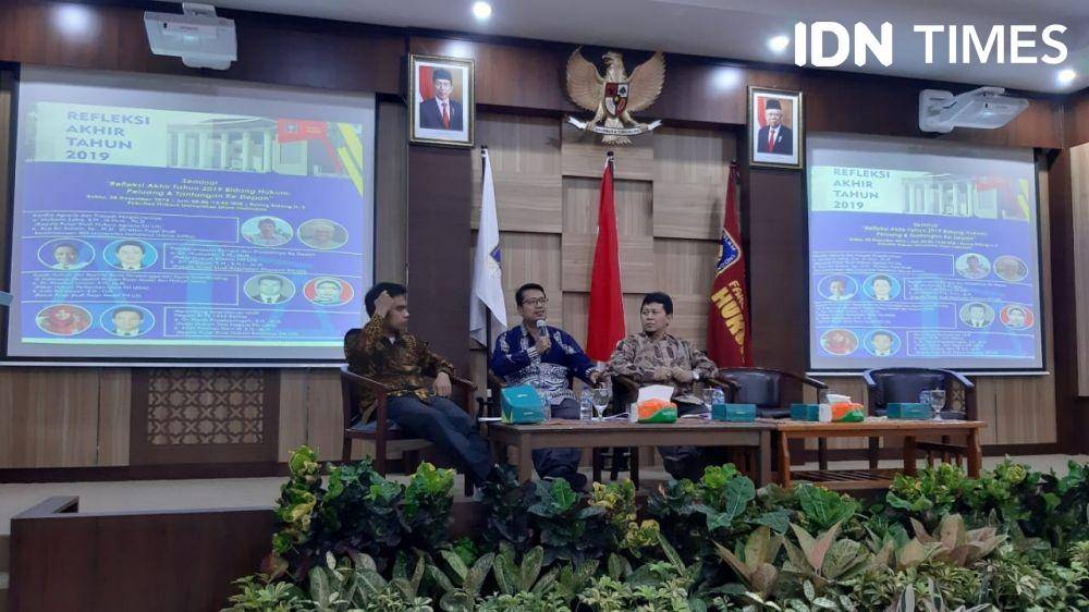 Seminar Refleksi Akhir Tahun 2019 yang diselenggarakan UII. IDN Times/Siti Umaiyah