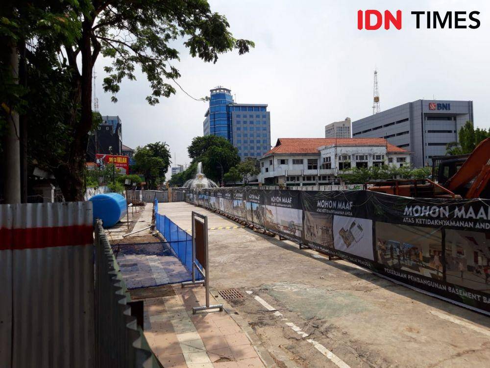 Jalan Yos Sudarso Surabaya yang rencananya akan dibuka. IDN Times/Fitria Madia