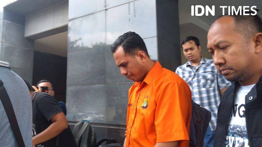 (Salah satu tersangka penyiram air keras ke Novel Baswedan) IDN Times/Lia Hutasoit