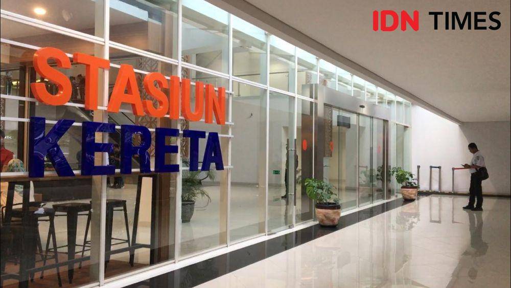 Stasiun KA BIAS Bandara Adi Soemarmo Solo. IDN Times/Larasati Rey
